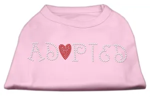 Adopted Rhinestone Shirt Light Pink XXXL(20)