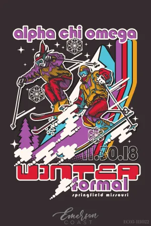Alpha Chi Omega Texas Christian University Frostbite Formal T-shirt