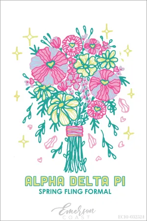 Alpha Delta Pi University of Tennessee at Chattanooga Formal T-shirt