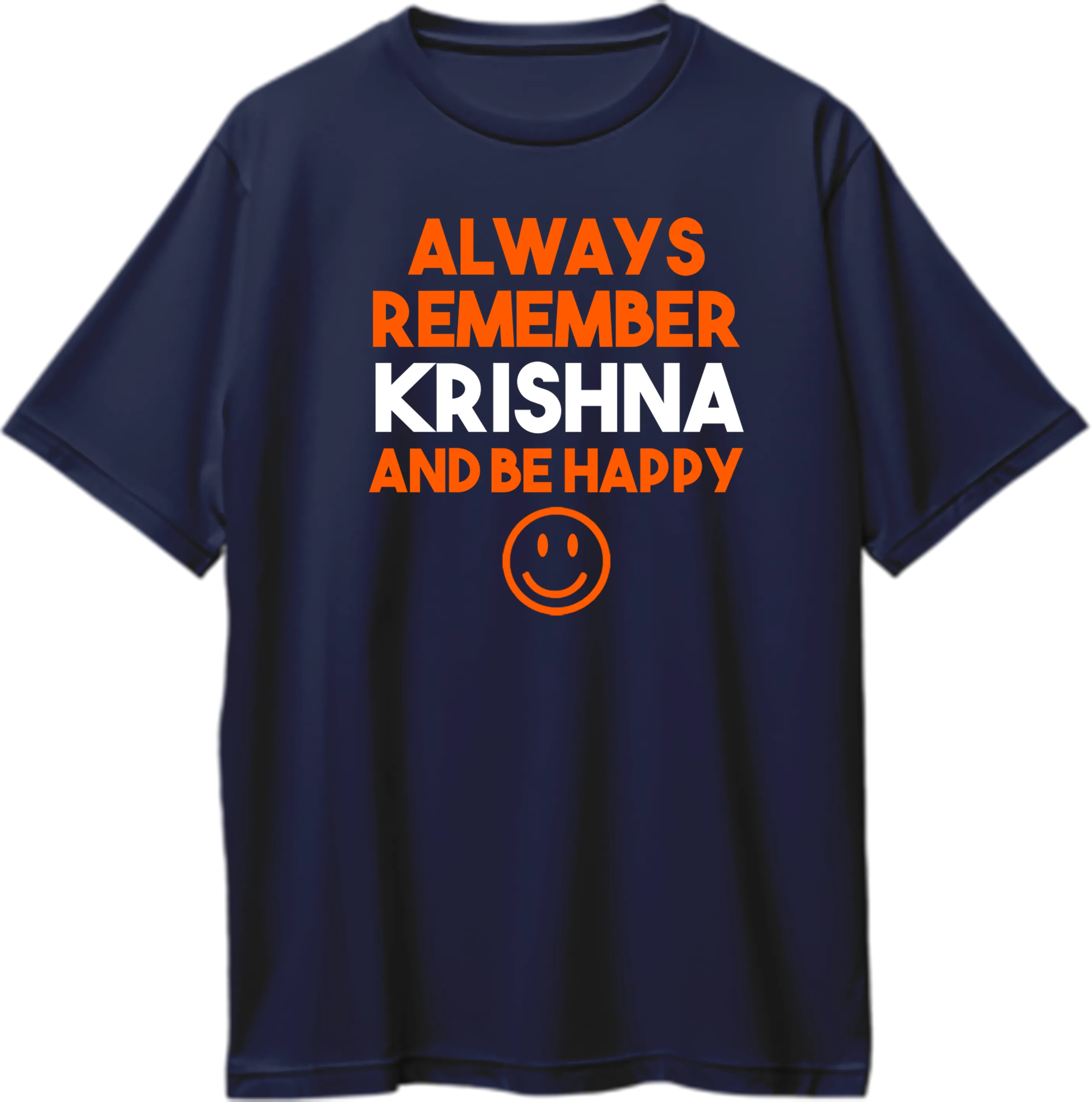 Always Remember Krishna Oversized Unisex T-Shirts