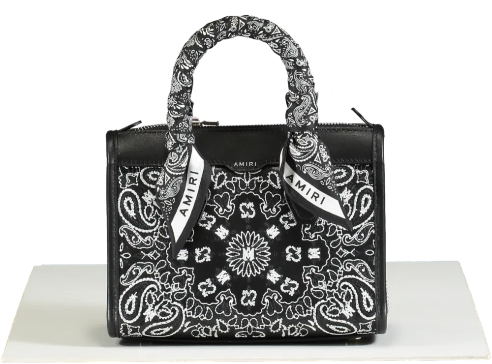 AMIRI Bandana Micro Triangle Handbag