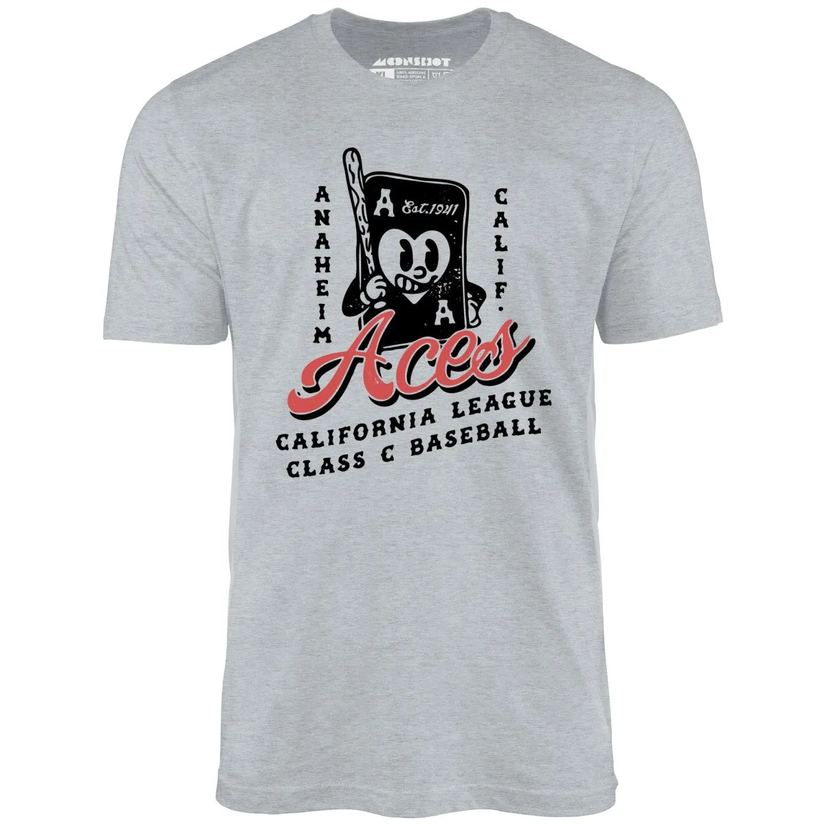 Anaheim Aces - California - Vintage Defunct Baseball Teams - Unisex T-Shirt