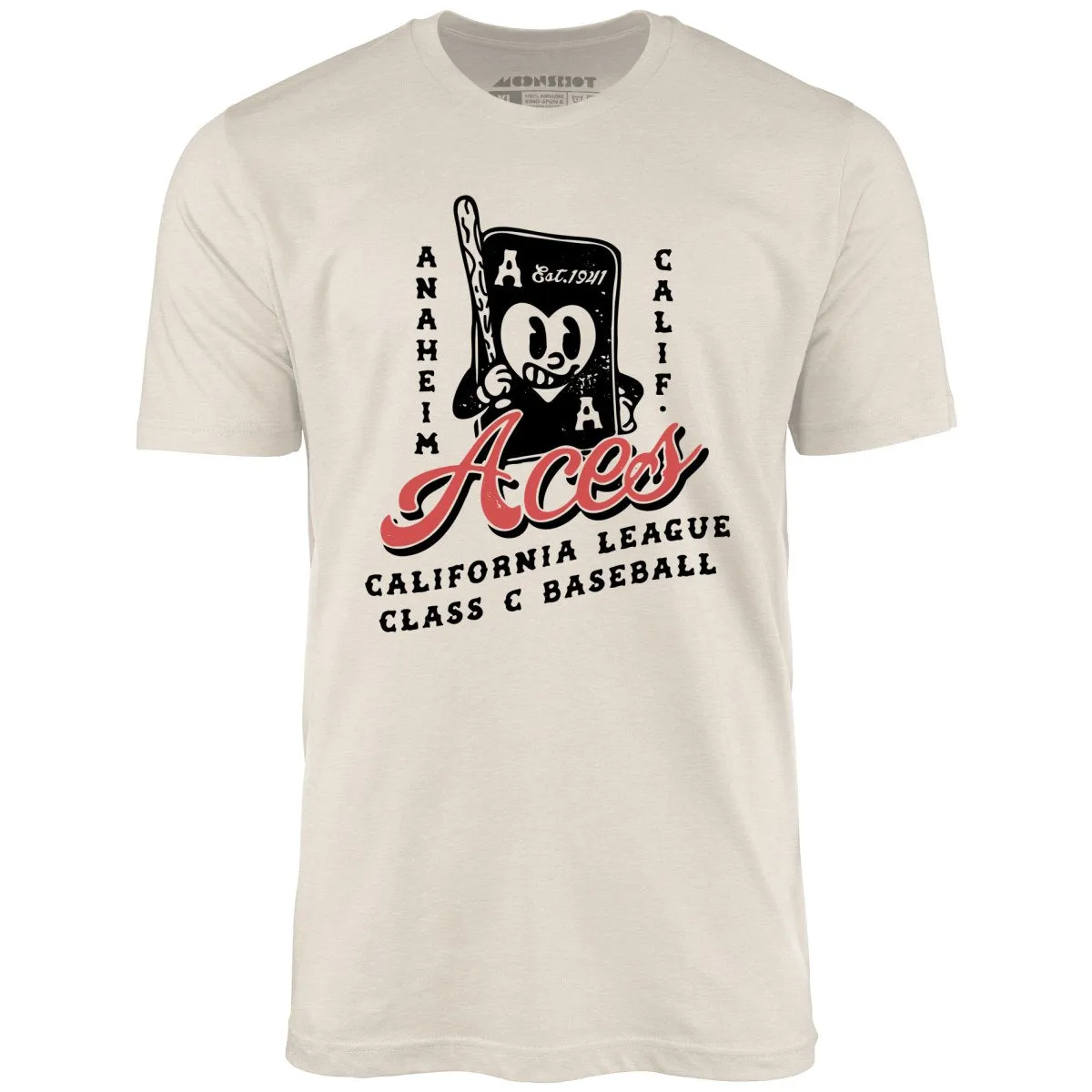 Anaheim Aces - California - Vintage Defunct Baseball Teams - Unisex T-Shirt