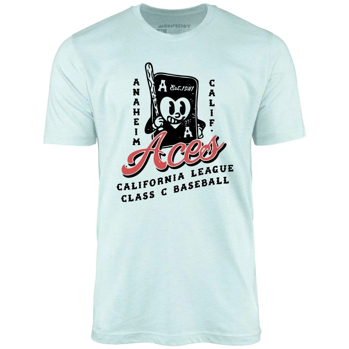 Anaheim Aces - California - Vintage Defunct Baseball Teams - Unisex T-Shirt