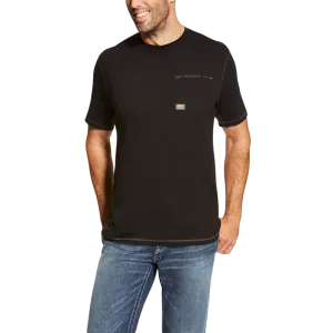 Ariat Men's Black Rebar Workman Shirt