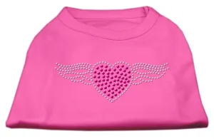 Aviator Rhinestone Shirt Bright Pink XXXL(20)
