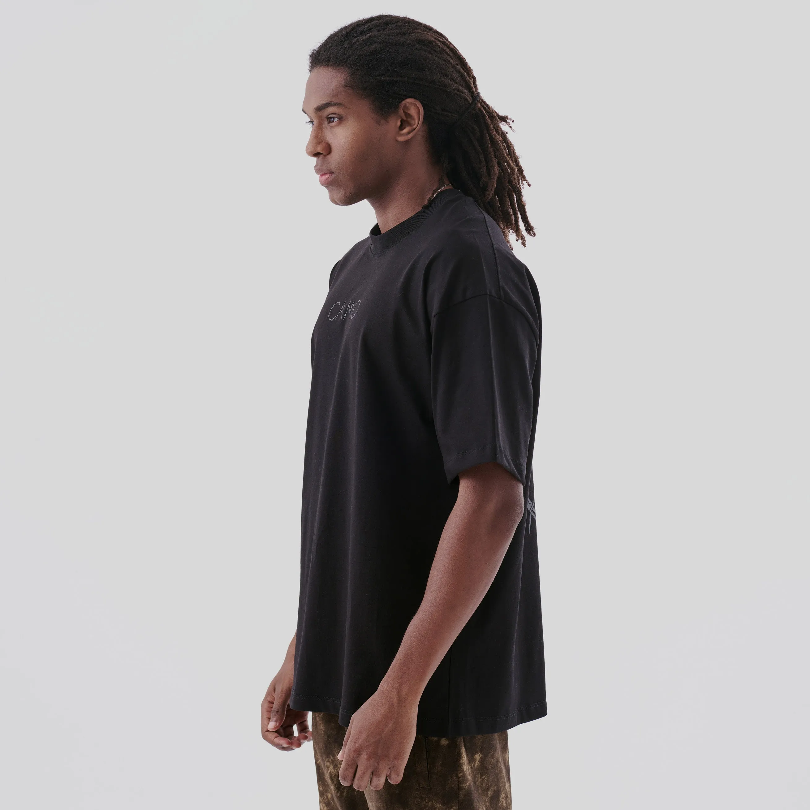 Barbed Wire Printed T-Shirt