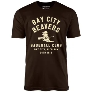 Bay City Beavers - Michigan - Vintage Defunct Baseball Teams - Unisex T-Shirt