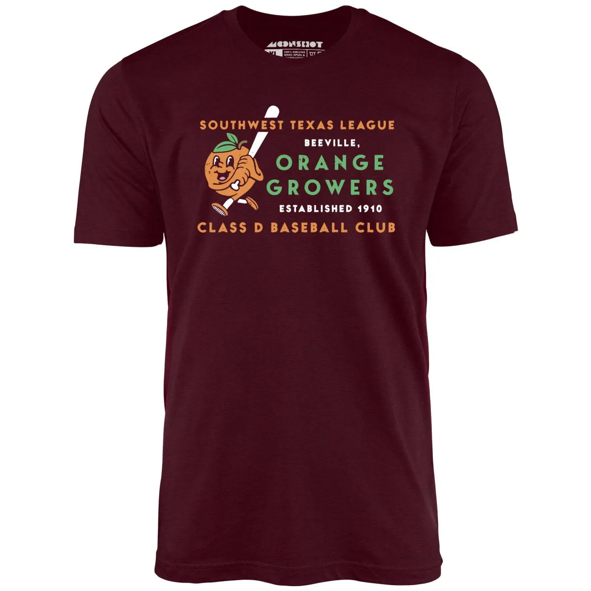 Beeville Orange Growers - Texas - Vintage Defunct Baseball Teams - Unisex T-Shirt