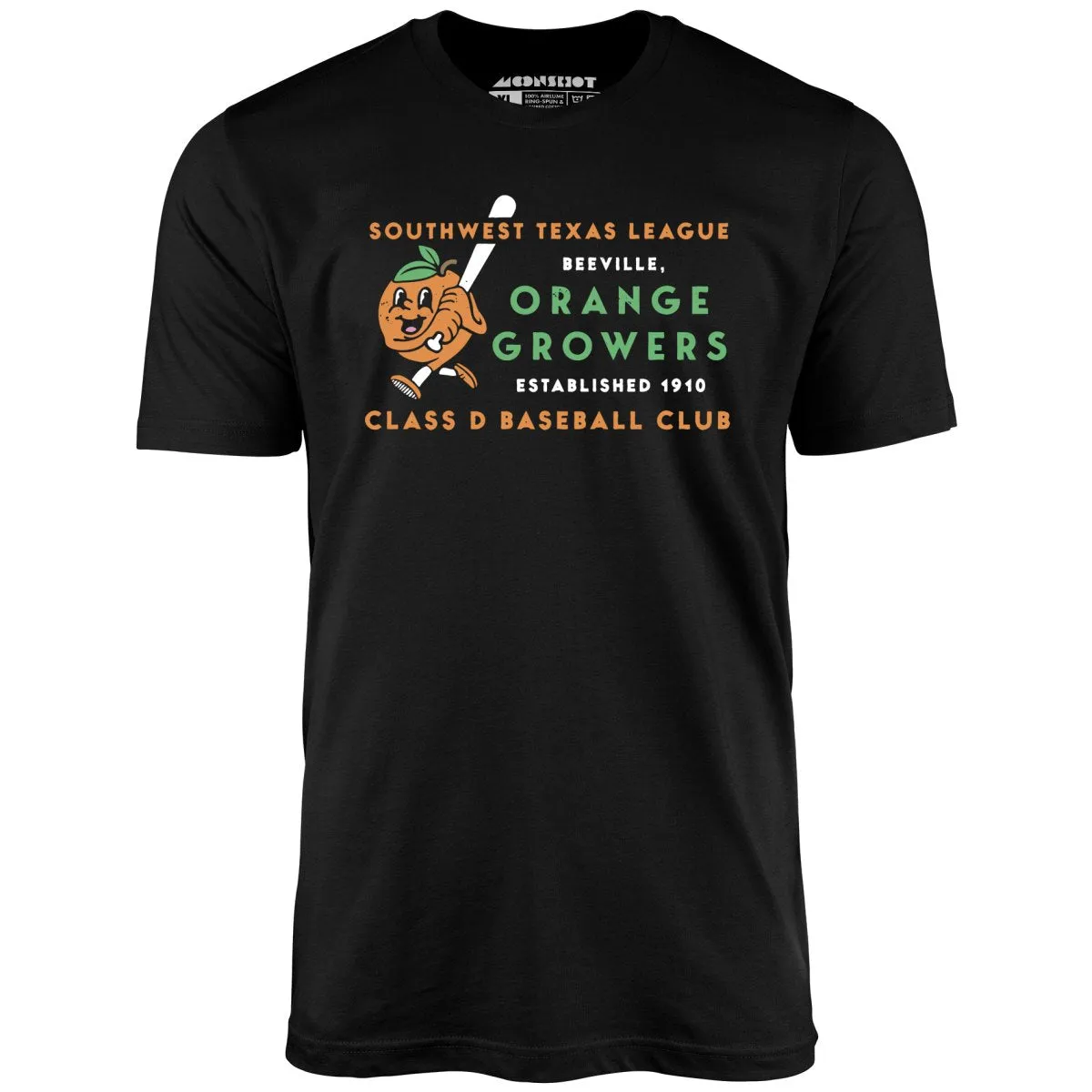 Beeville Orange Growers - Texas - Vintage Defunct Baseball Teams - Unisex T-Shirt