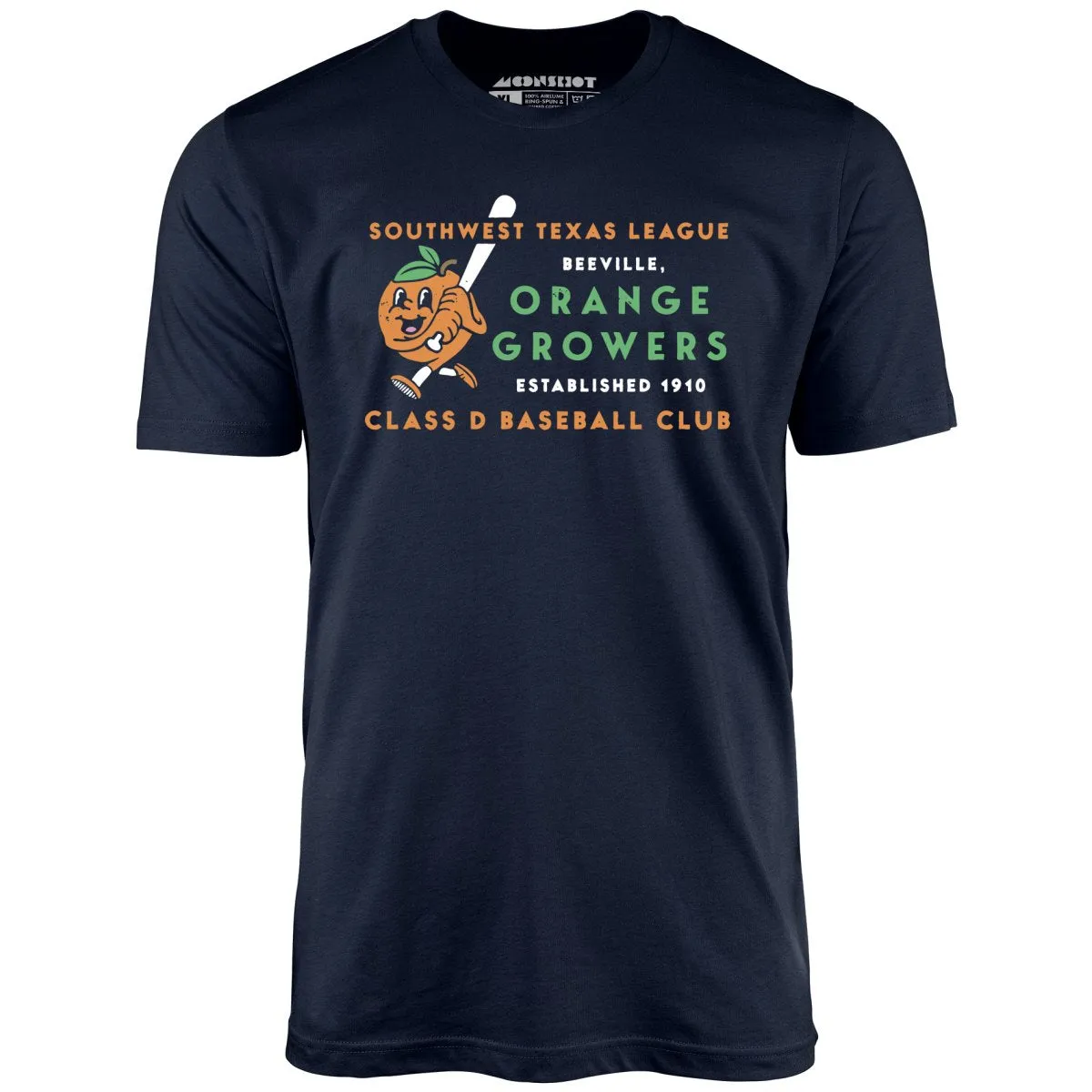 Beeville Orange Growers - Texas - Vintage Defunct Baseball Teams - Unisex T-Shirt