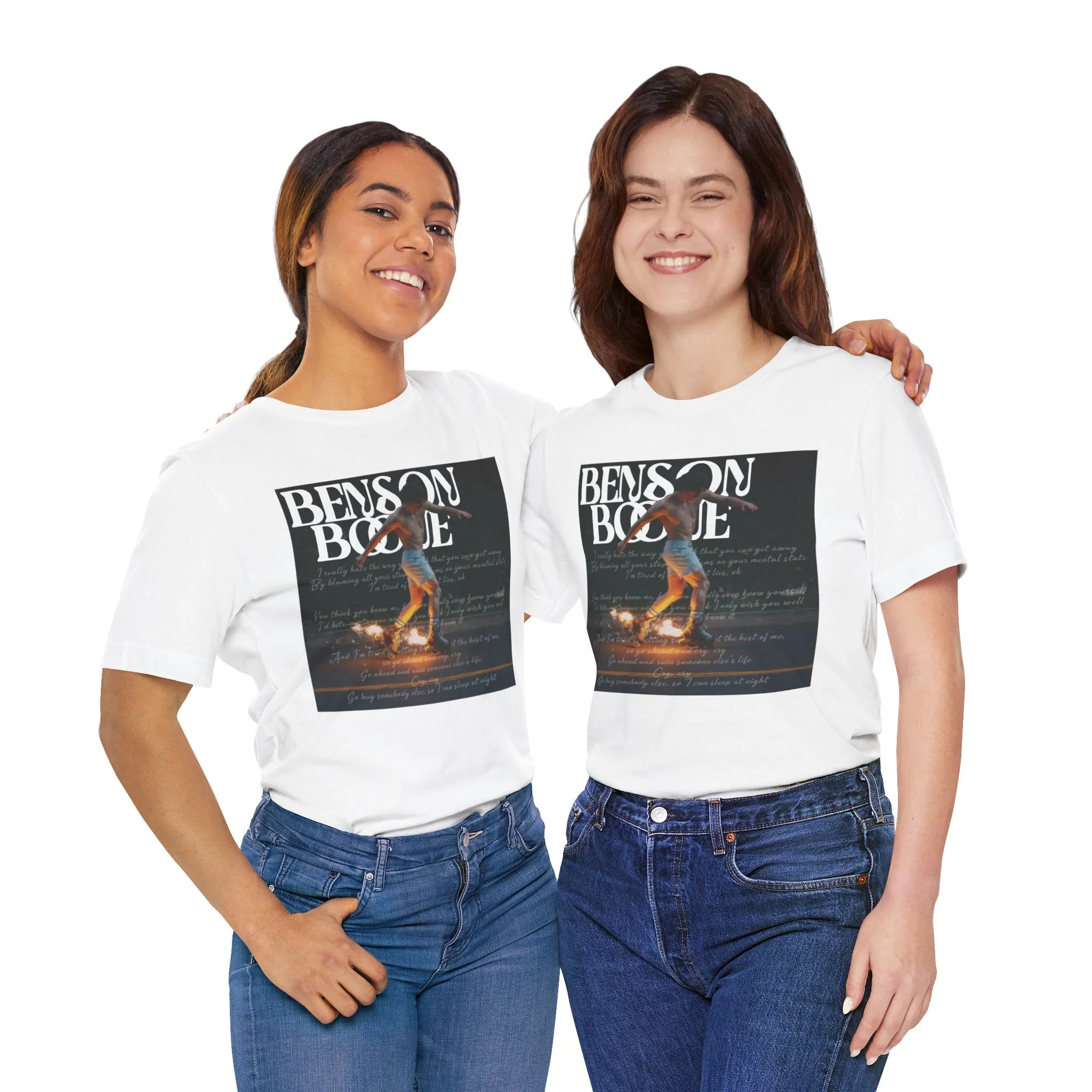 Benson Boone (CRY lyrics 2024 album) Tour Shirt Unisex Shirt