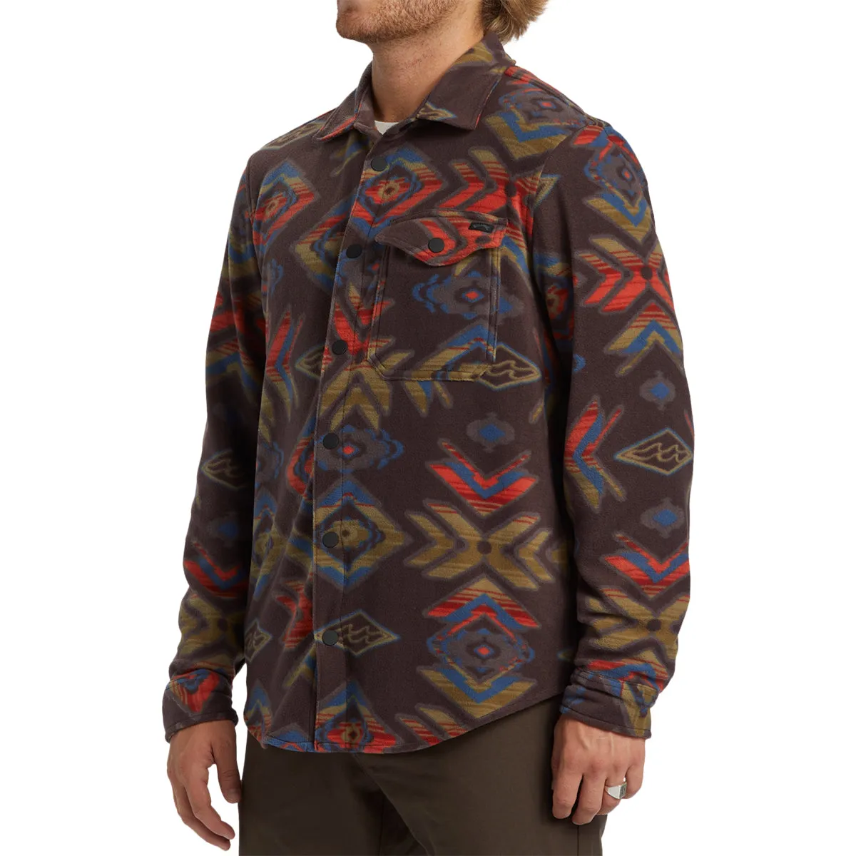 Billabong A/Div Furnace Long Sleeve Button-Up Flannel Shirt