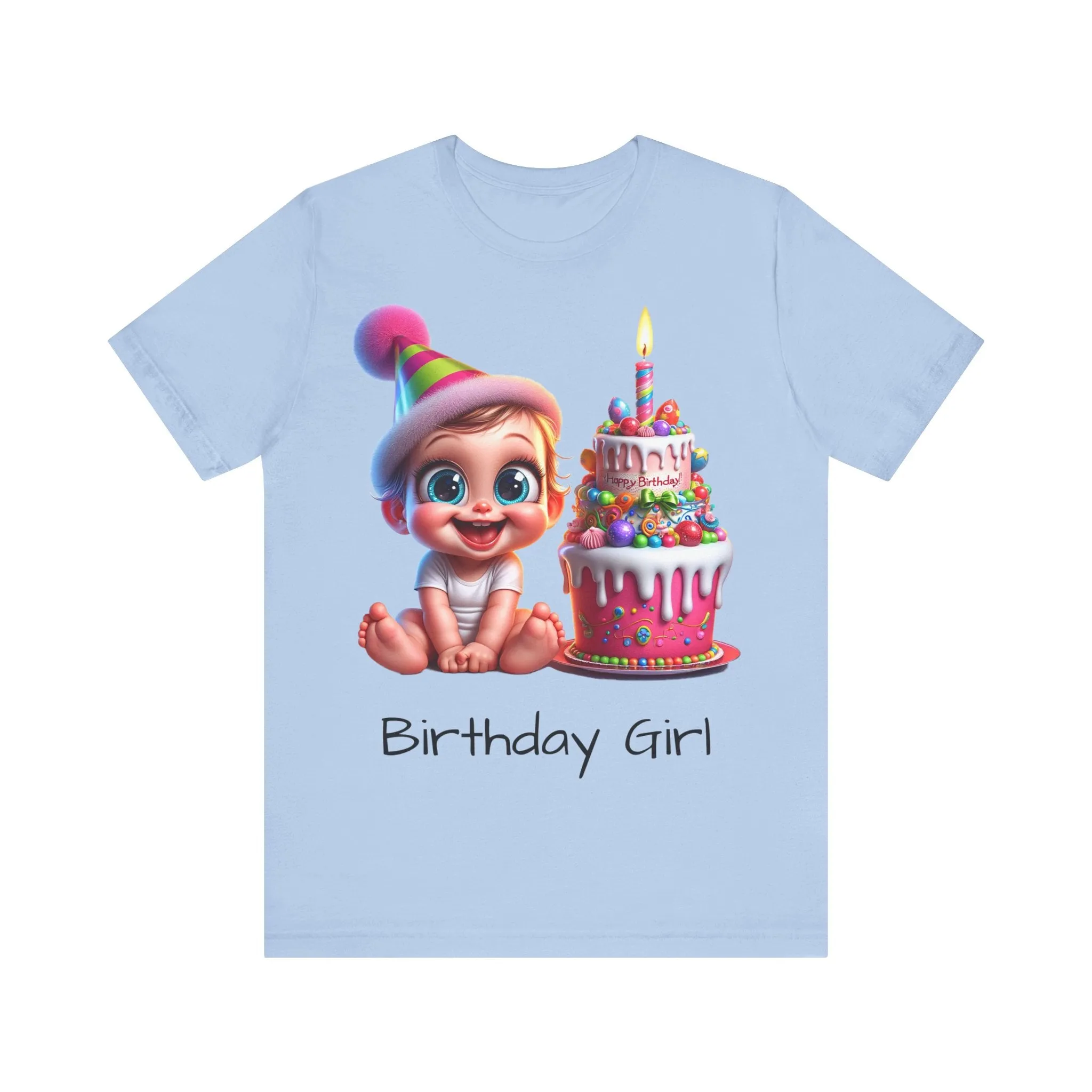 Birthday Girl T-shirt with text