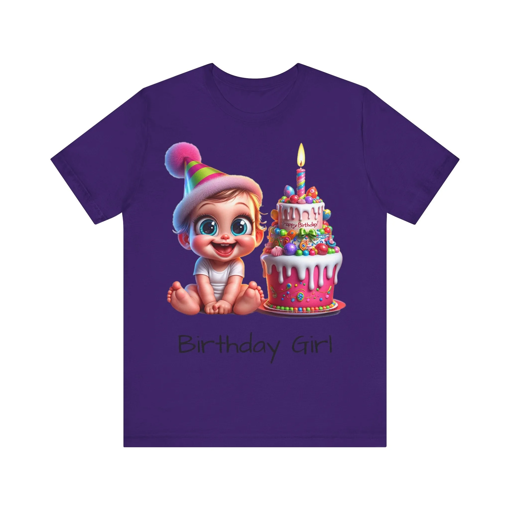 Birthday Girl T-shirt with text