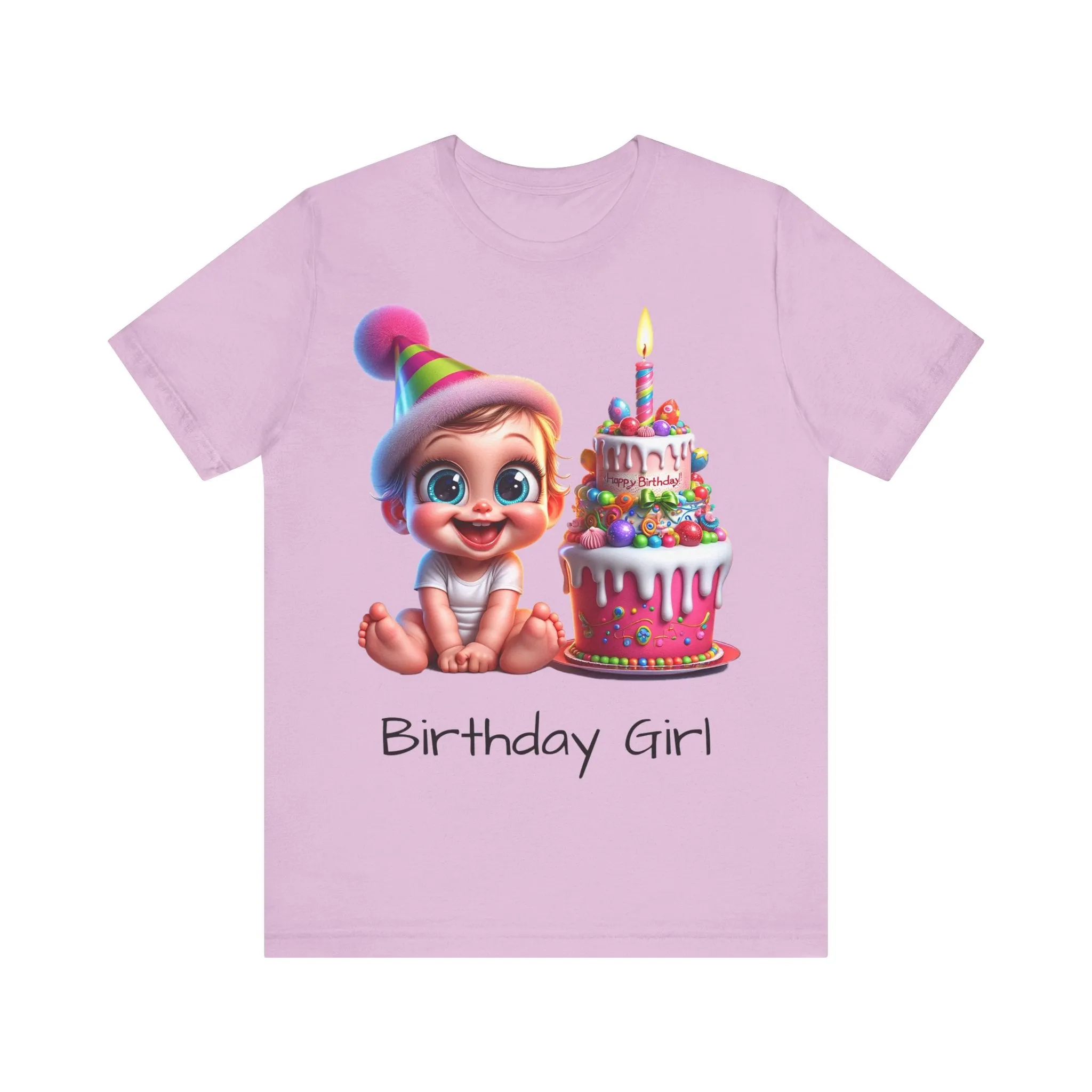 Birthday Girl T-shirt with text