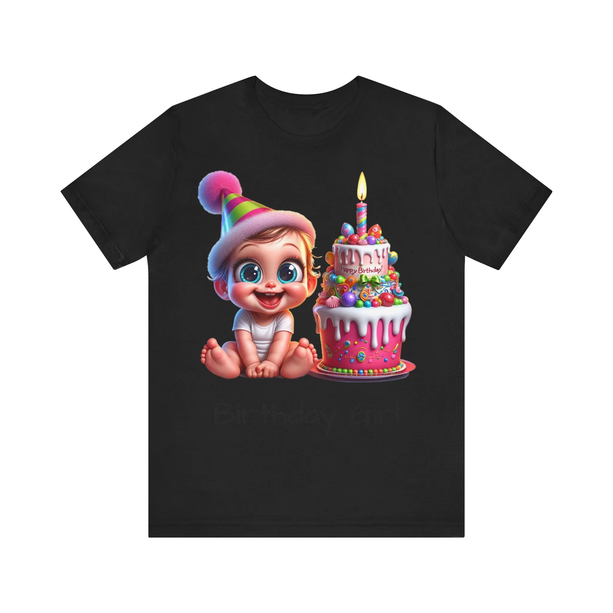 Birthday Girl T-shirt with text