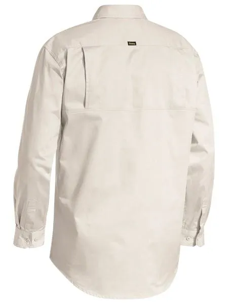 Bisley Closed Front Cool Lightweight Drill Short Sleeve Shirt
