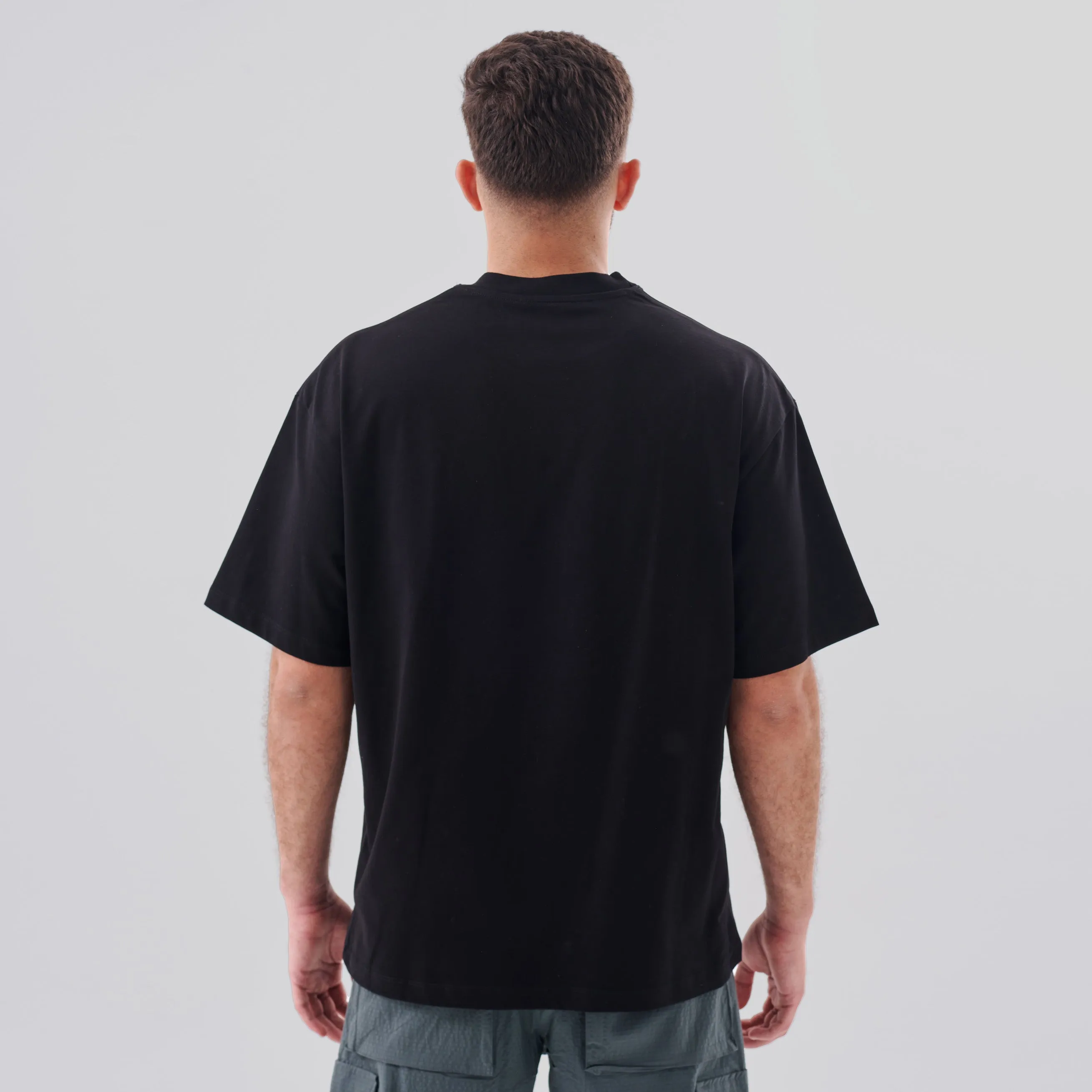 Black Side Stretch T-Shirt