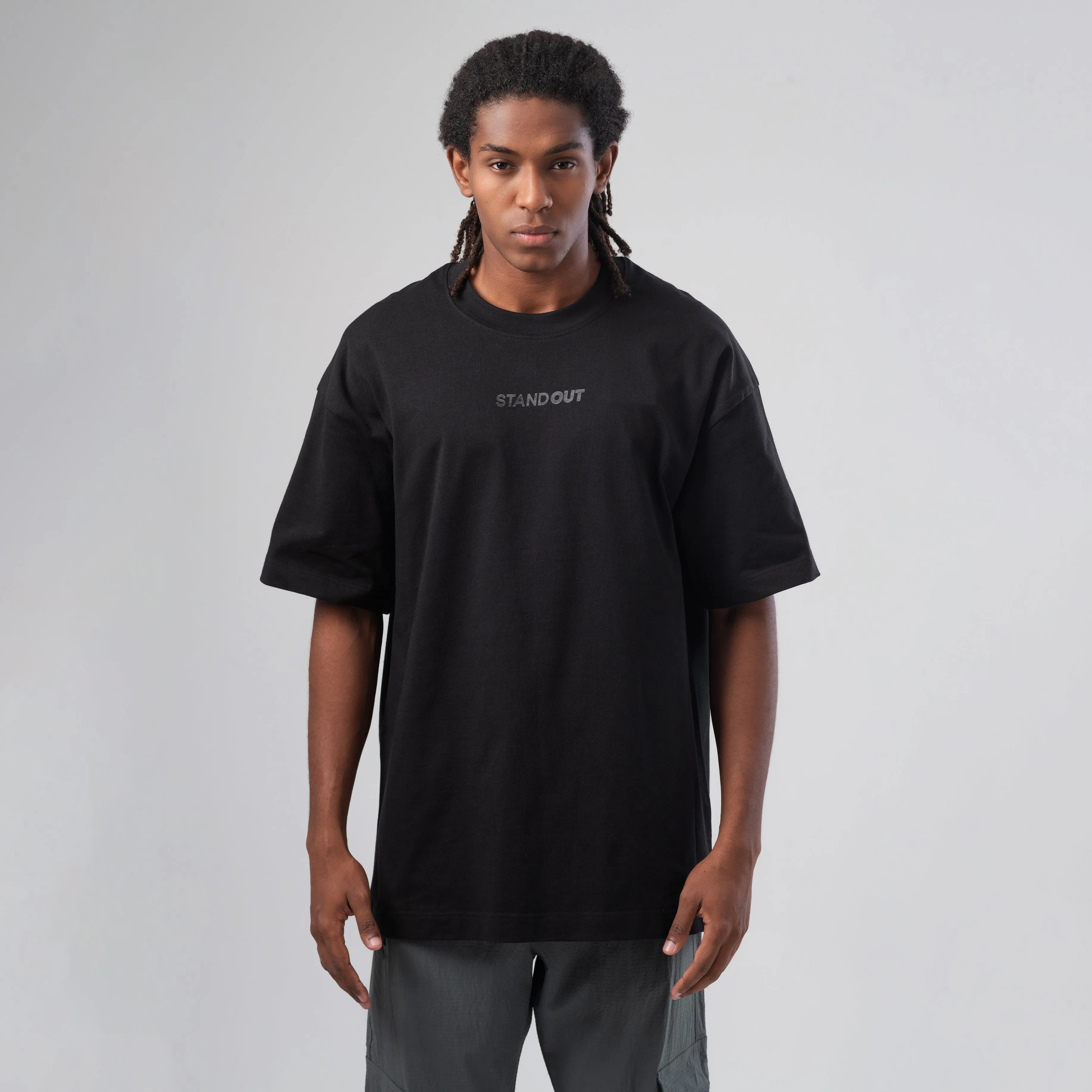 Black Stand Out T-Shirt