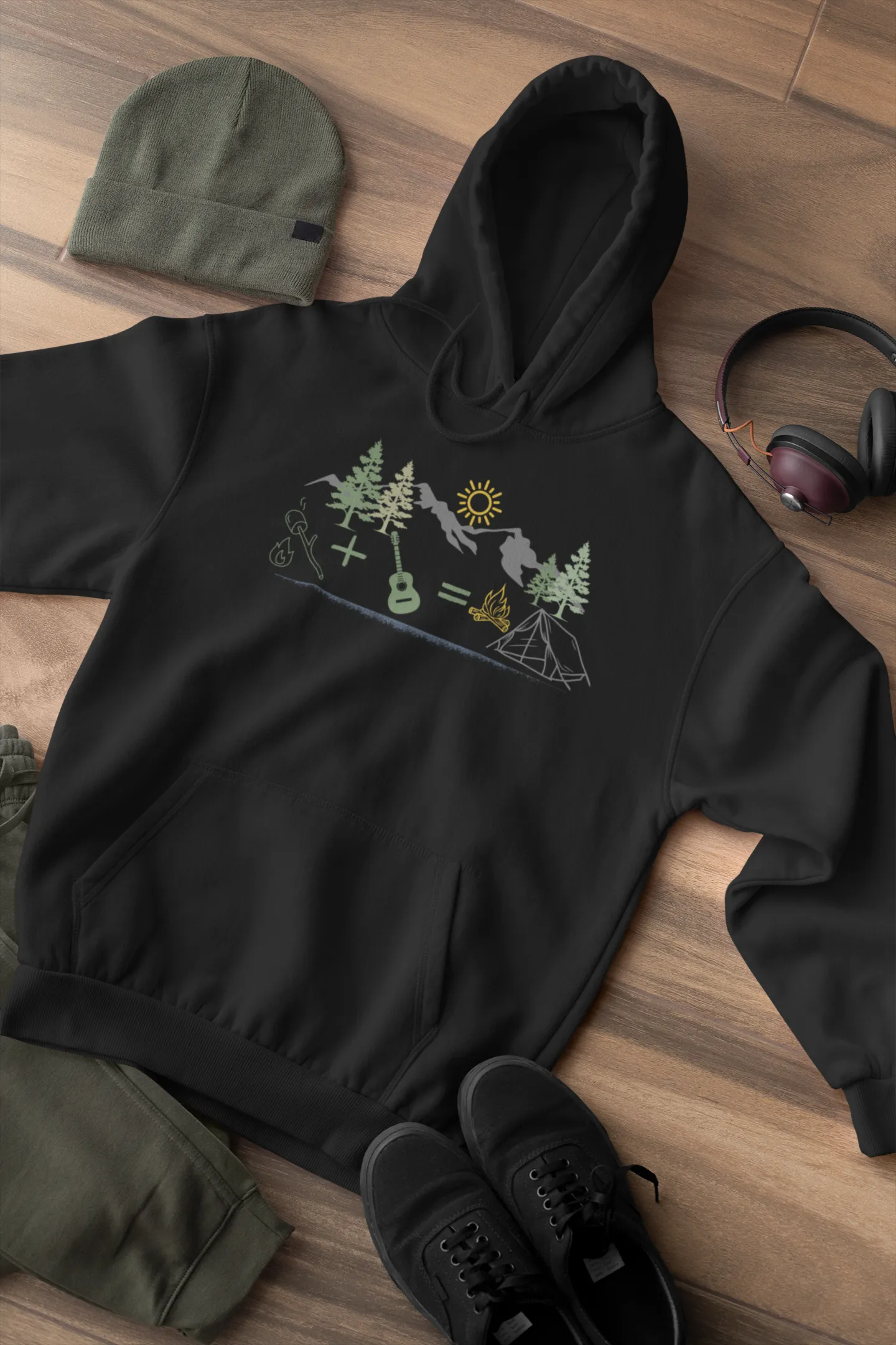 Camping Fun with S’mores and More - Women's Hoodie