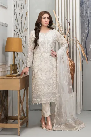 Chantilly by Tawakkal Semi Stitched 3 Piece Chiffon Collection'2022-C-6002-ii