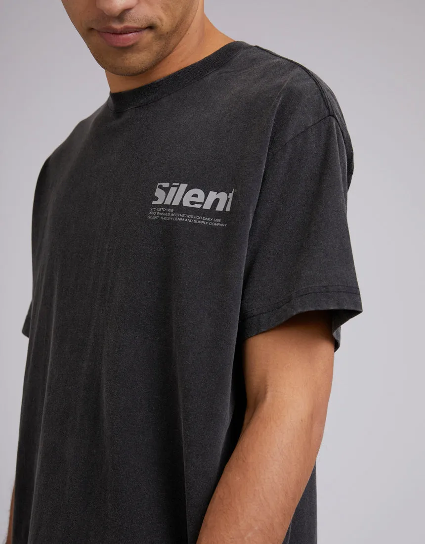 Chase Tee Washed Black
