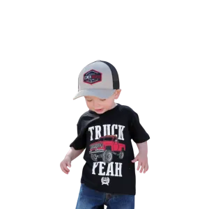 Cinch Kid's Truck Yeah Tee Black Shirt