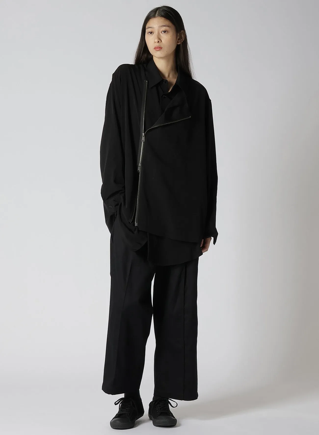 COTTON KATSURAGI SIDE STRIPE PAINTER PANTS