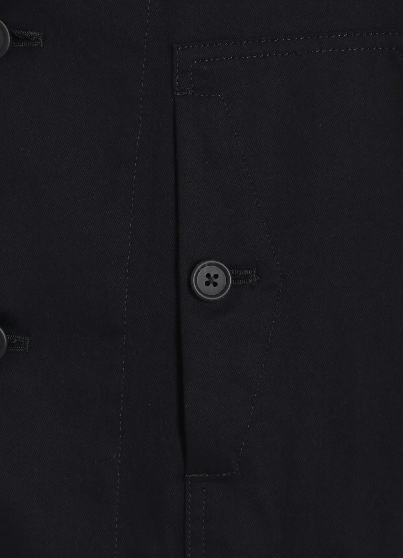 COTTON TWILL COLOR STITCHING COVERALLS
