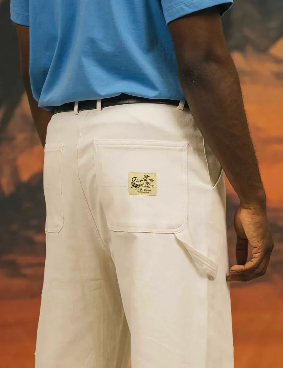 Duvin Loose Anti-Workwear Pants Ivory