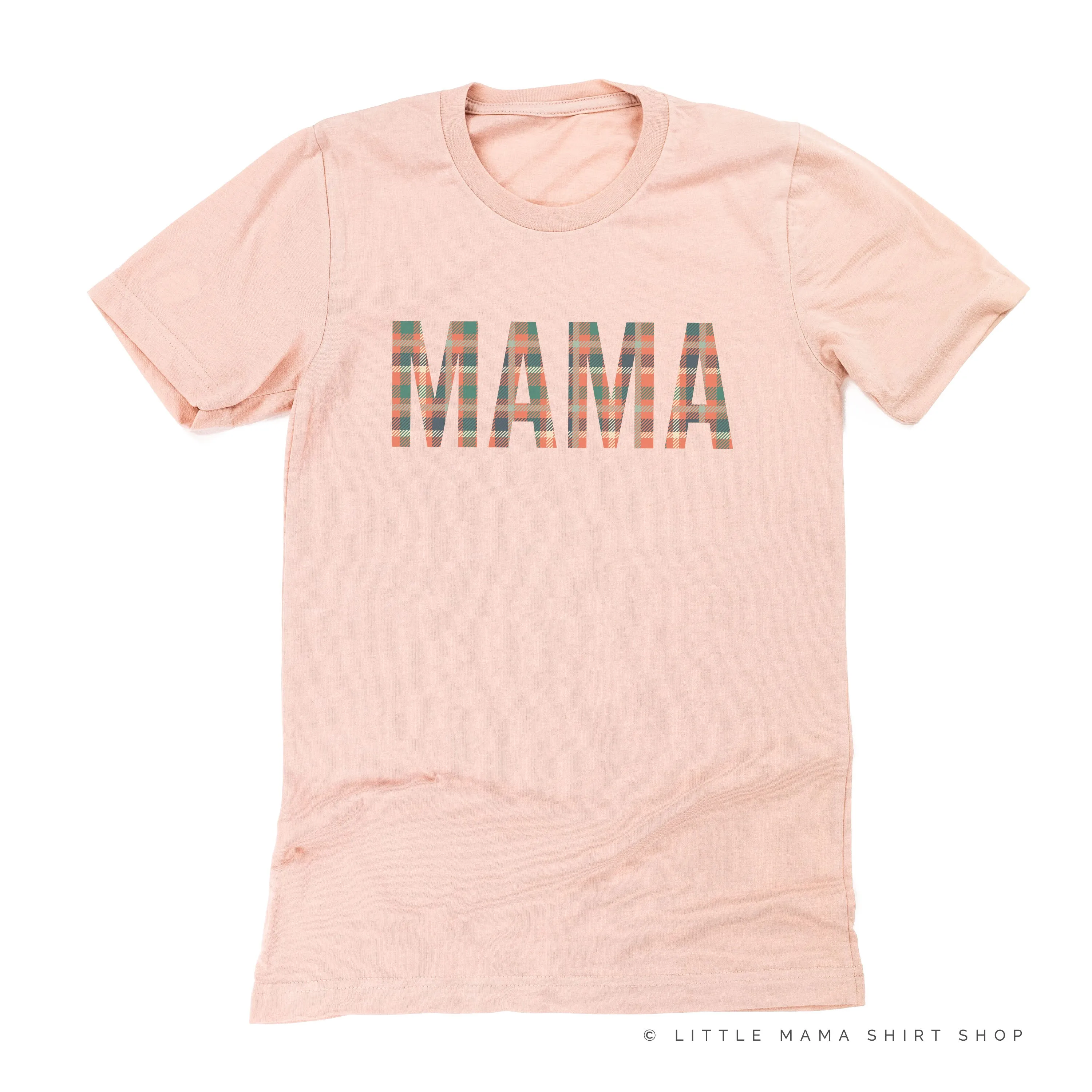Fall Plaid MAMA - Unisex Tee