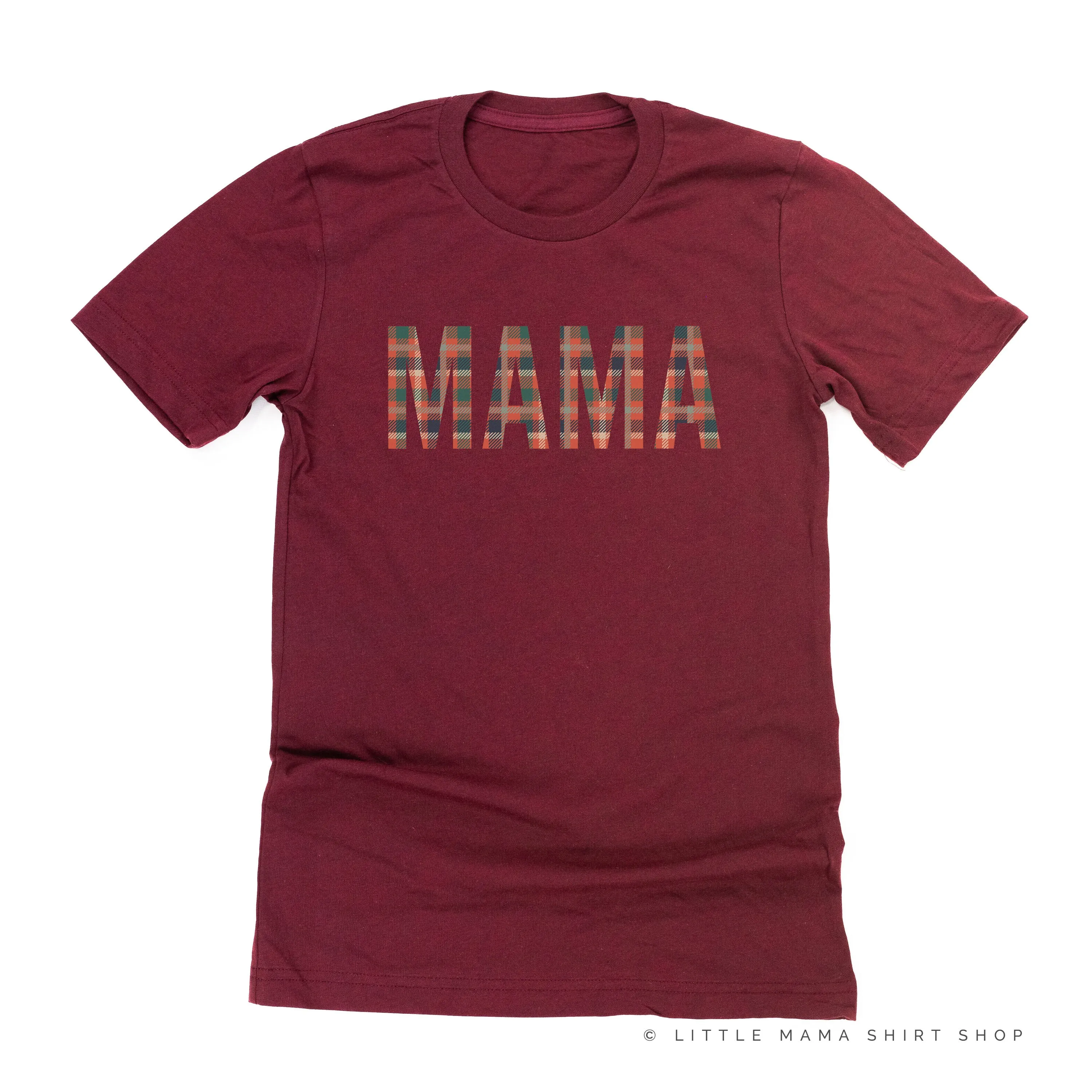 Fall Plaid MAMA - Unisex Tee