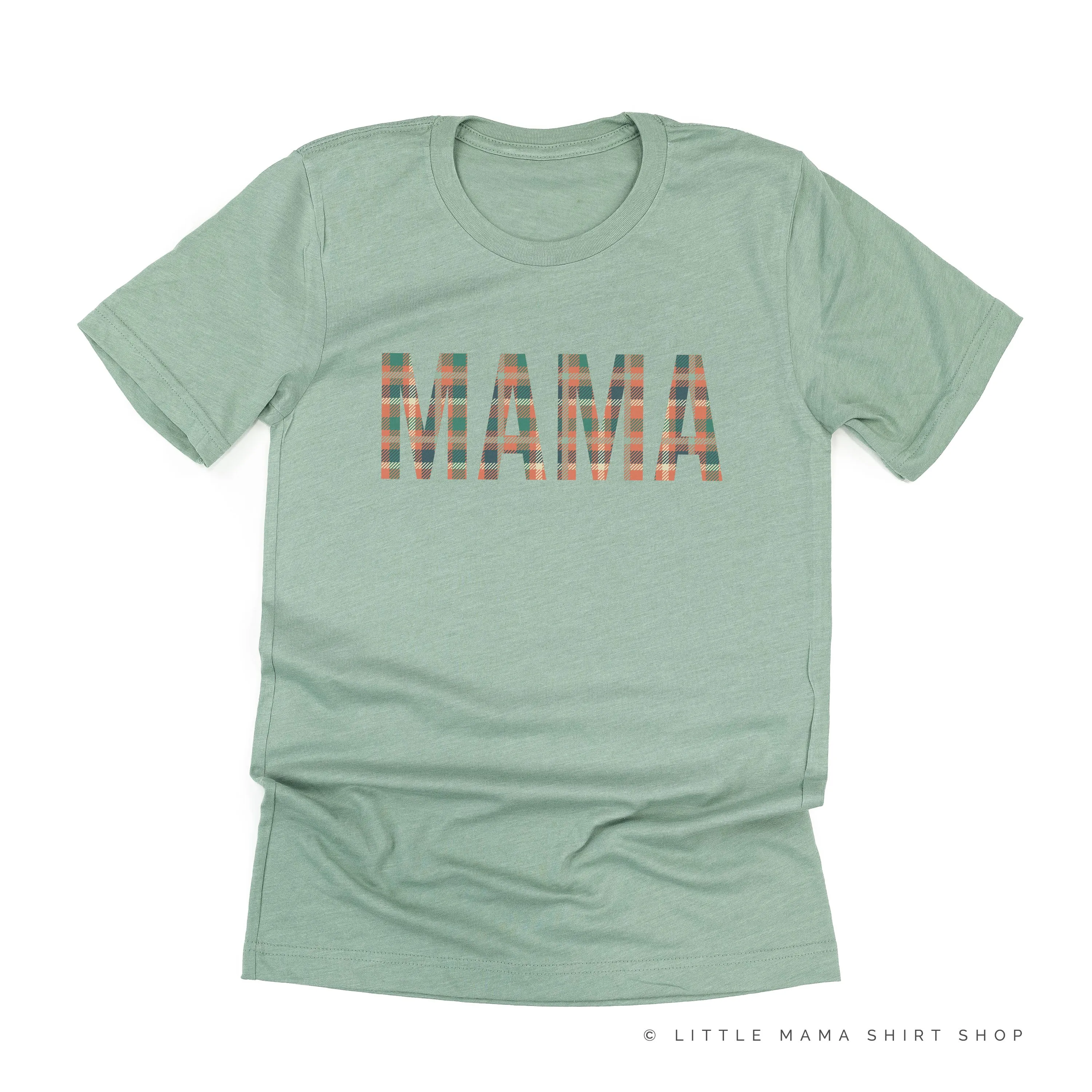Fall Plaid MAMA - Unisex Tee