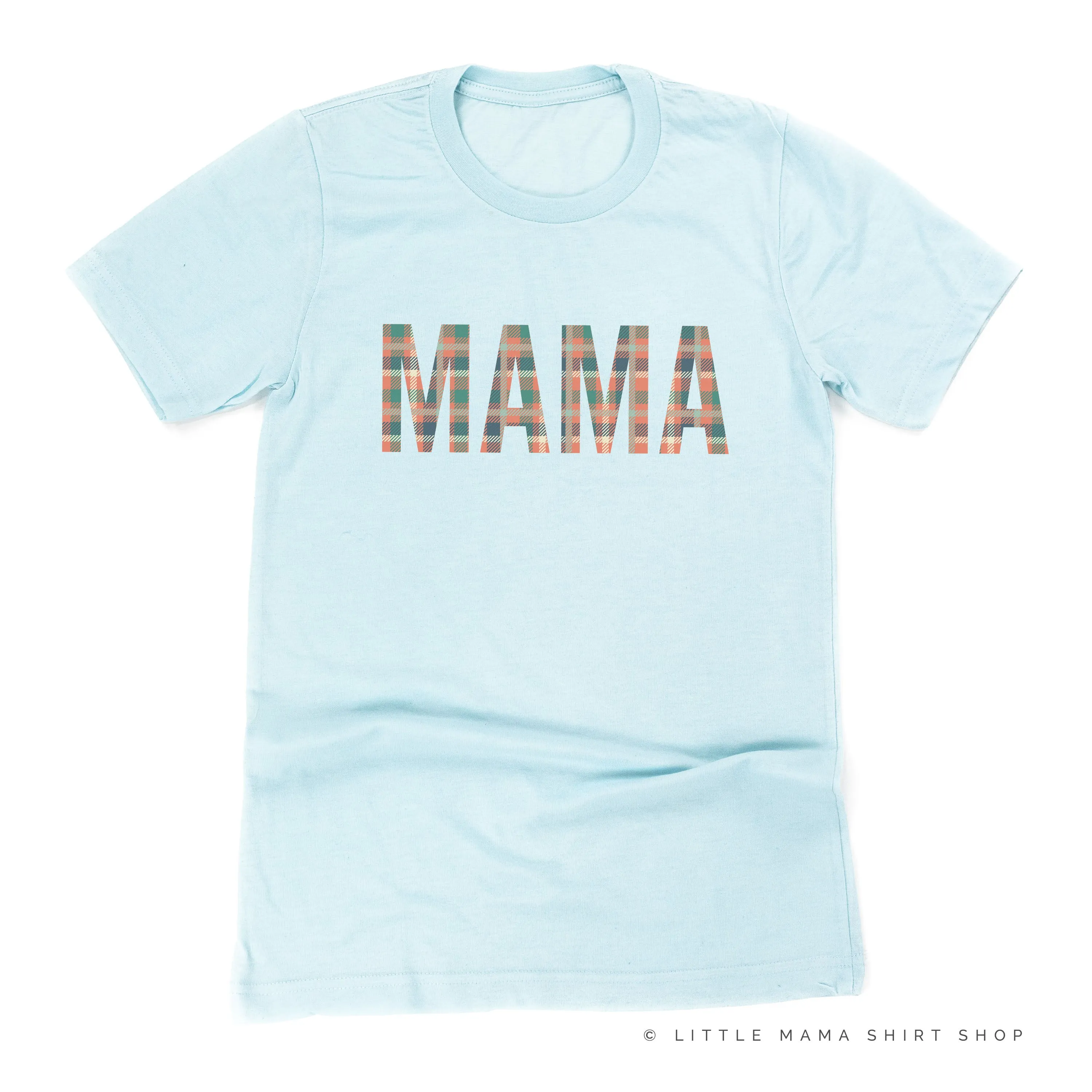Fall Plaid MAMA - Unisex Tee