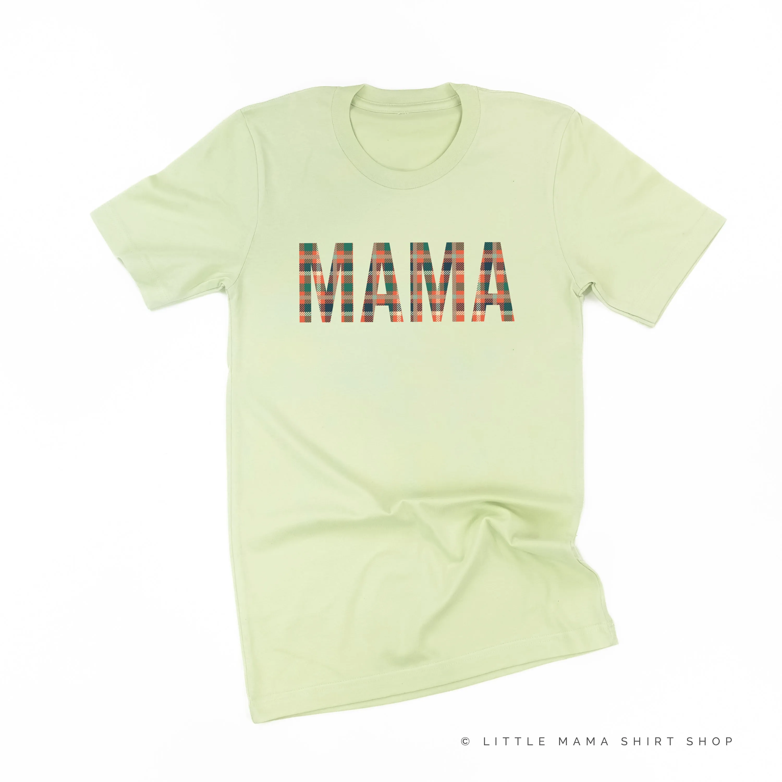 Fall Plaid MAMA - Unisex Tee