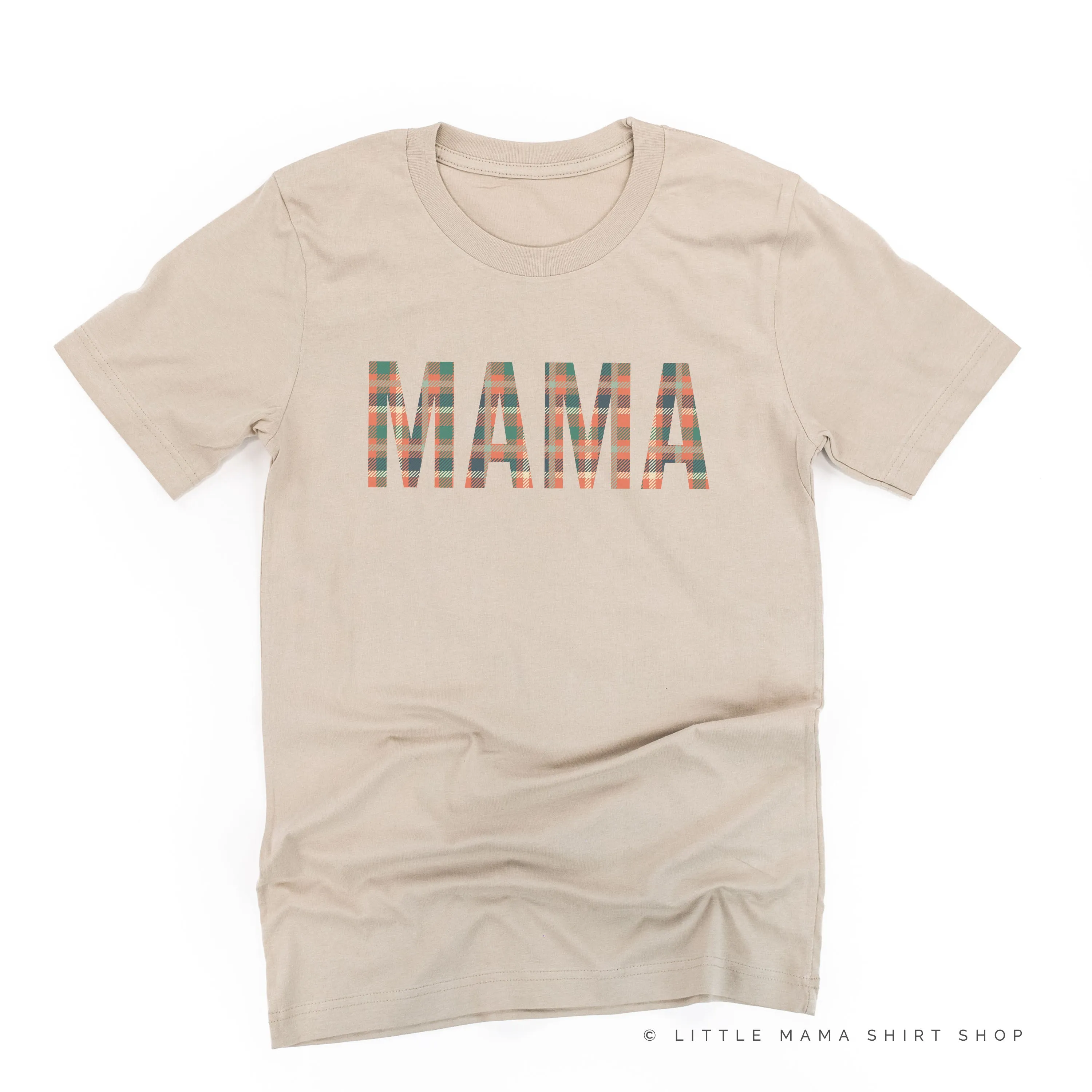 Fall Plaid MAMA - Unisex Tee