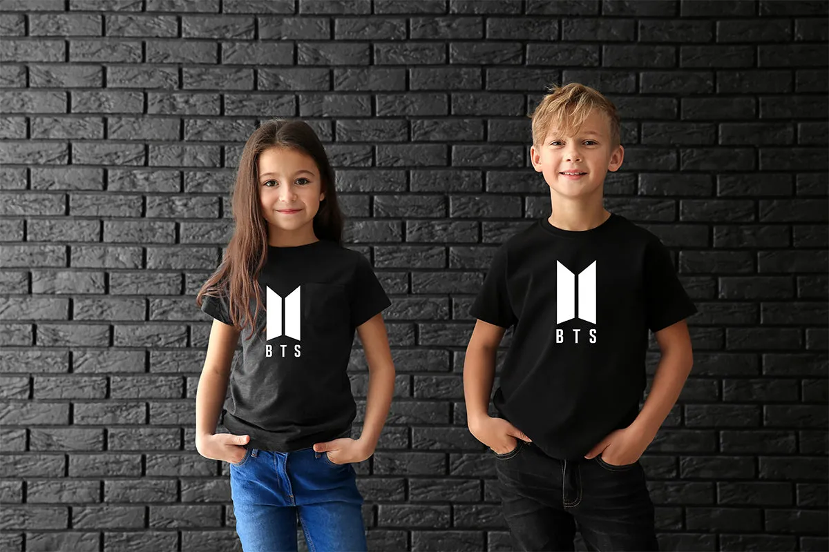 Fancydresswale BTS Bangtan BoysT-shirts for Boys and Girls