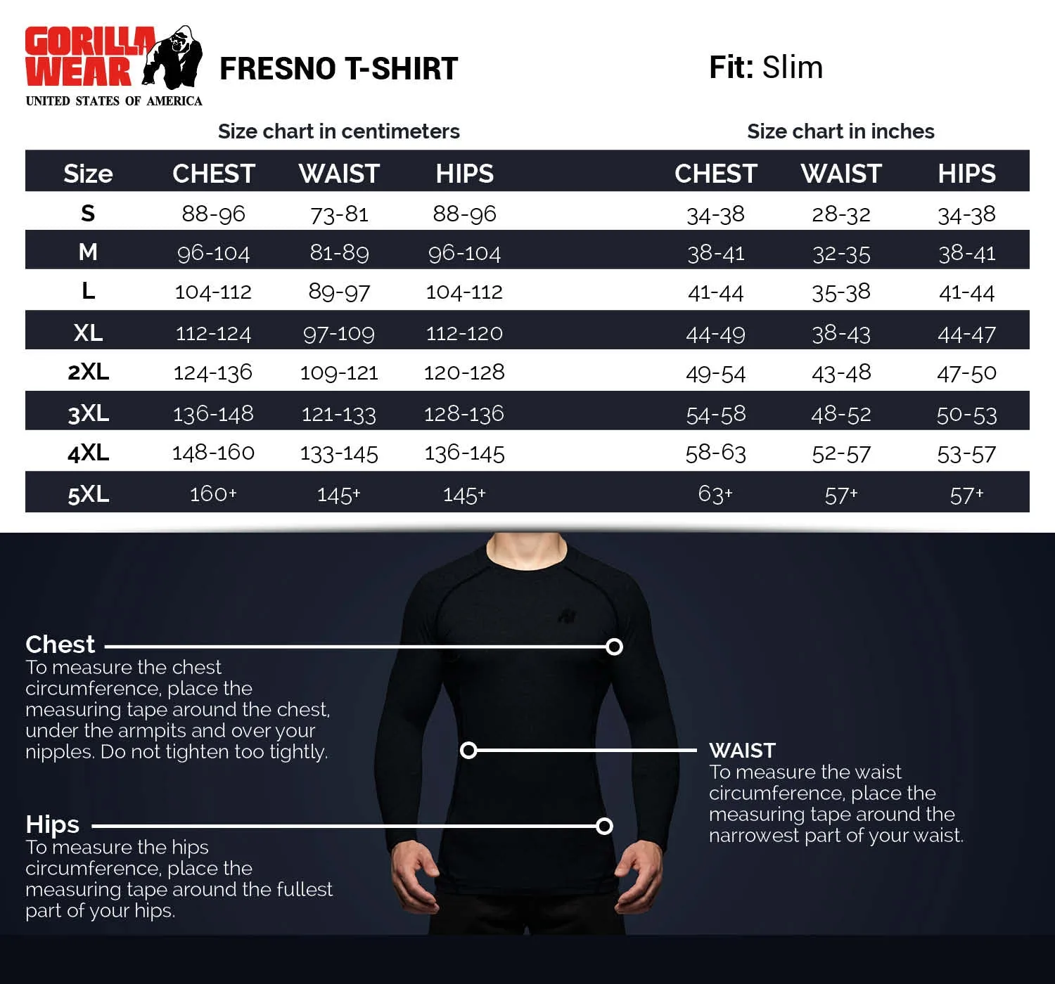 Fresno T-Shirt - Black/Red