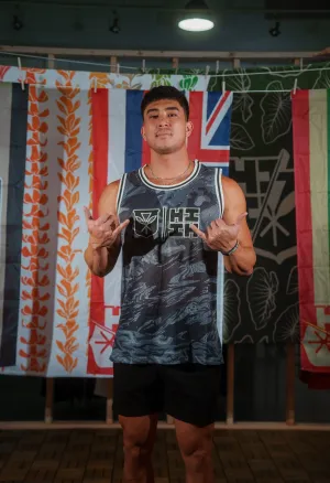 GRAY MIX CAMO STREETWEAR JERSEY