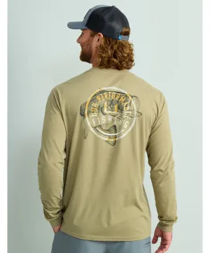 Huk - Bass Graphic LS Tee