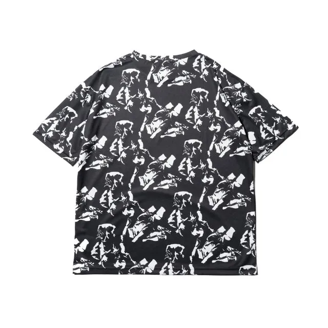 Mandala Oversized Dry T-Shirt