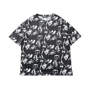 Mandala Oversized Dry T-Shirt