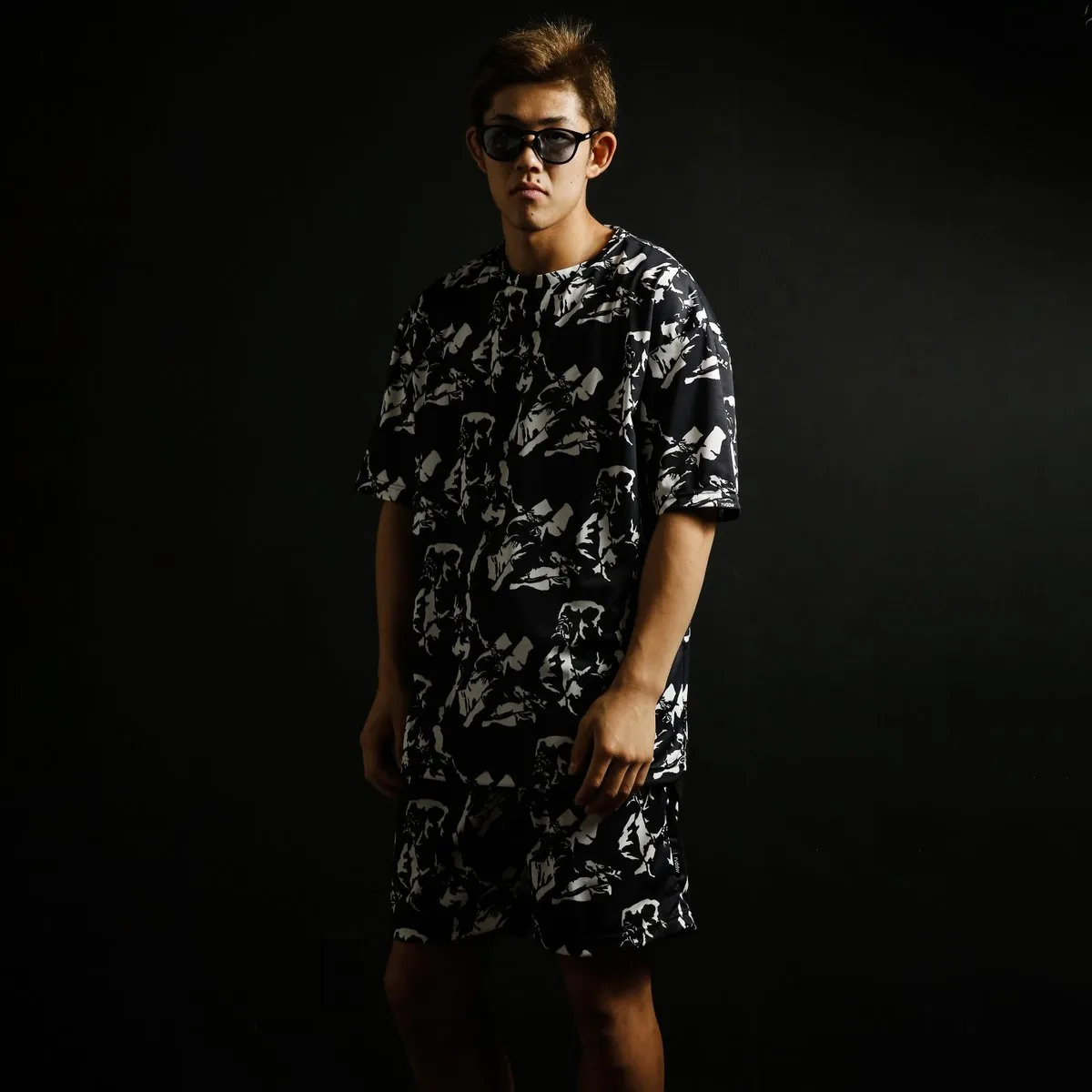 Mandala Oversized Dry T-Shirt