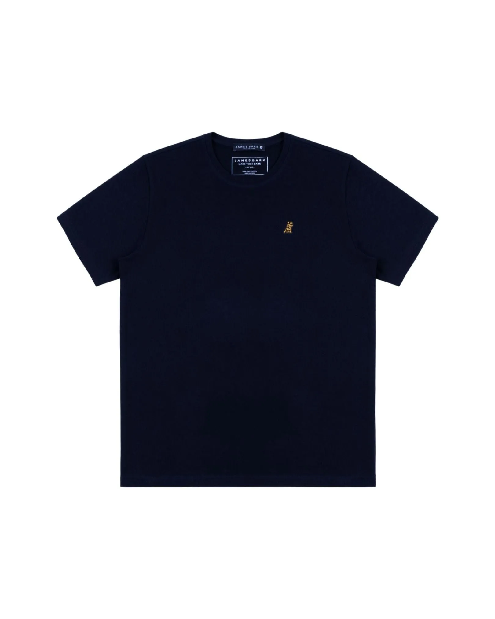 Mens Crew Neck Jersey T-shirt - Navy A46