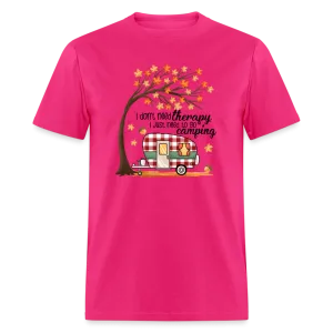 NatureTherapy: 'I Don't Need Therapy, I Just Need to Go Camping' Expressive T-Shirt
