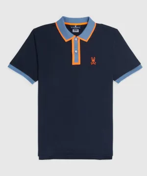 Psycho Bunny Kay Fashion Polo - Navy