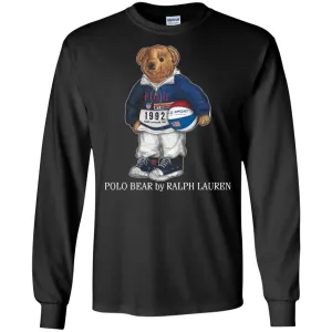 Ralph Lauren Polo Bear T-shirt Men Long Sleeve Shirt