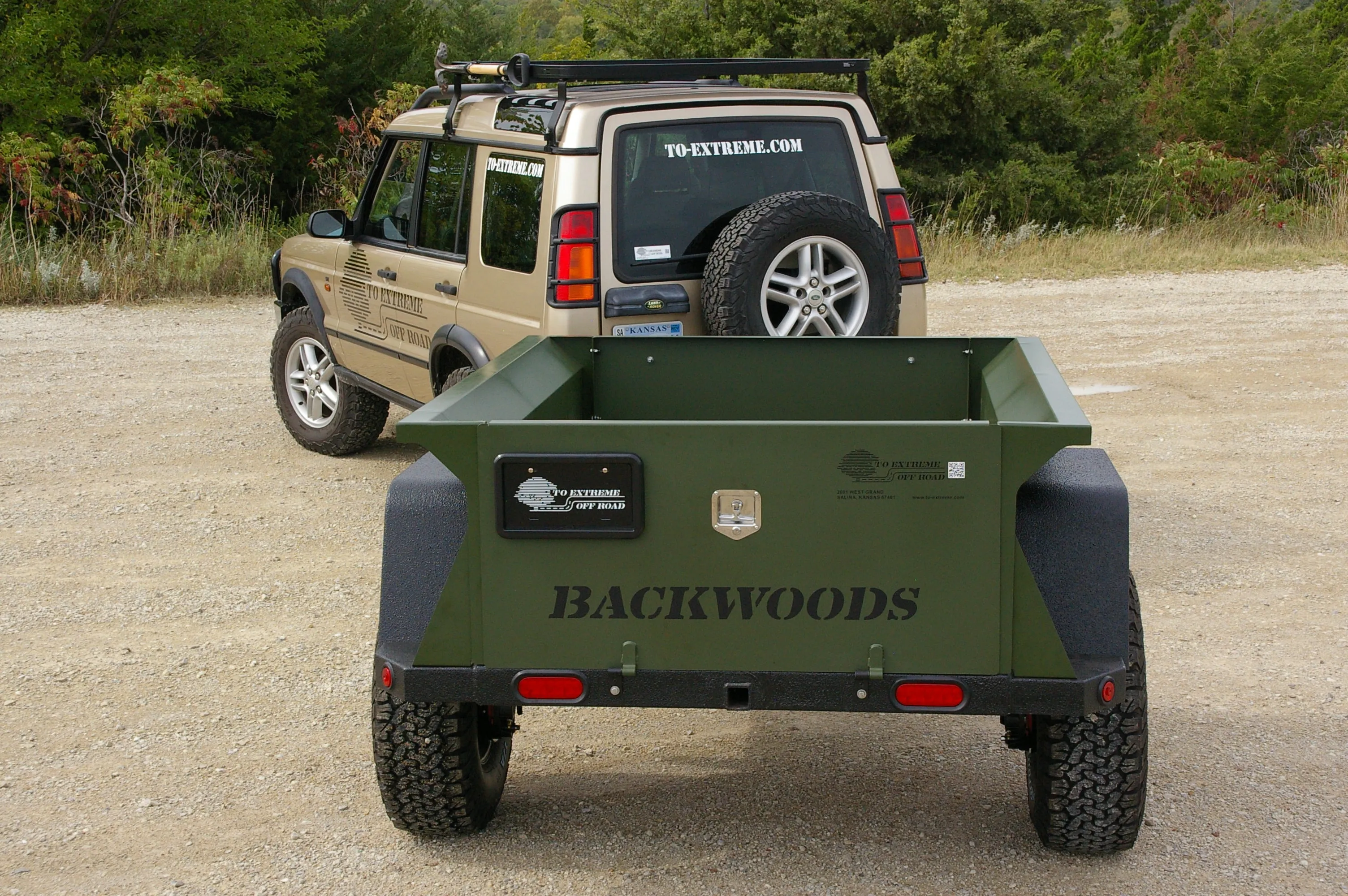 Rugged 'N Ready 72" Backwoods Trailer