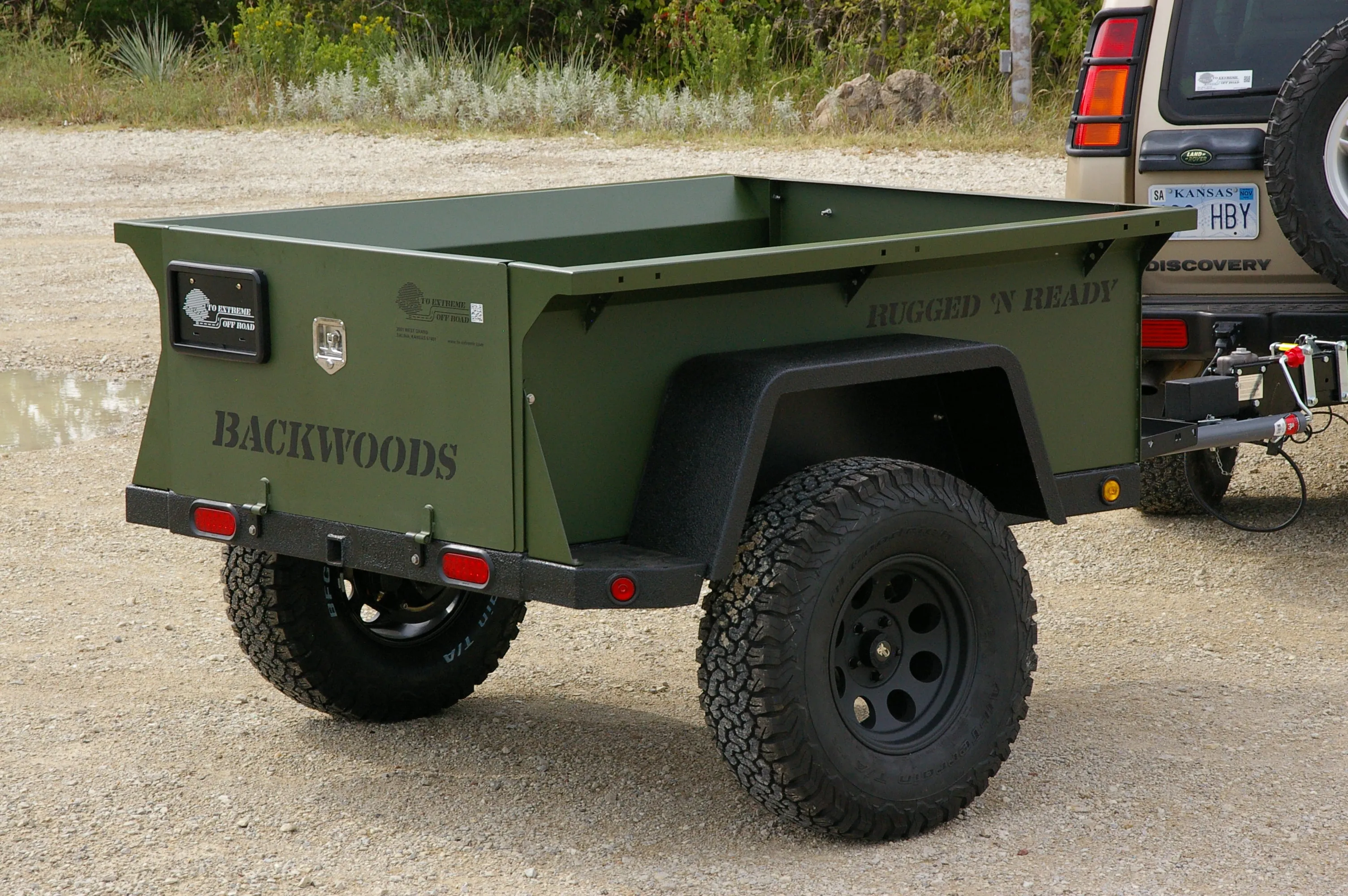 Rugged 'N Ready 72" Backwoods Trailer